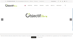 Desktop Screenshot of objectif-libre.com