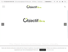 Tablet Screenshot of objectif-libre.com